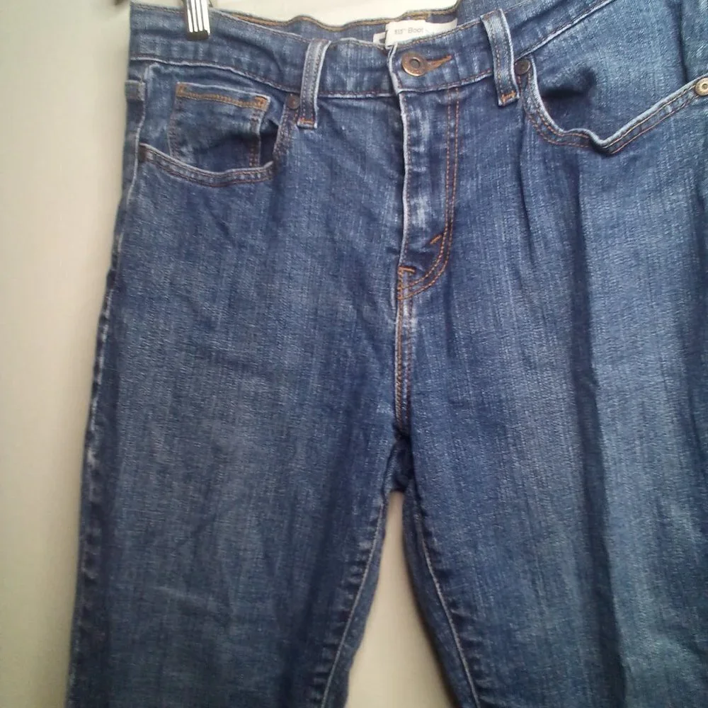 Levis 515 Boot Cut Jeans 10 S Women Blue